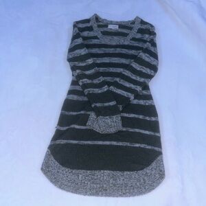 derek heart sweater long sleeve dress